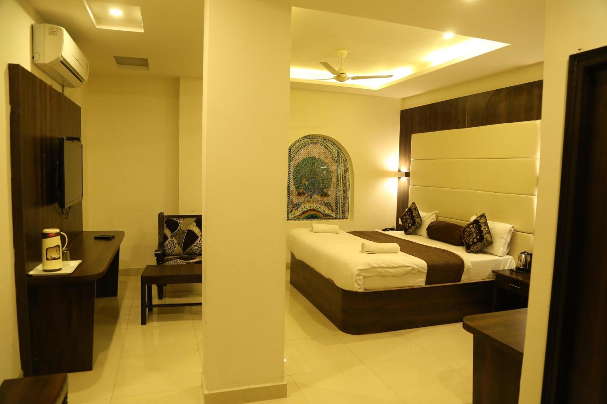 Hotel Krishna Palace Udaipur Eksteriør billede